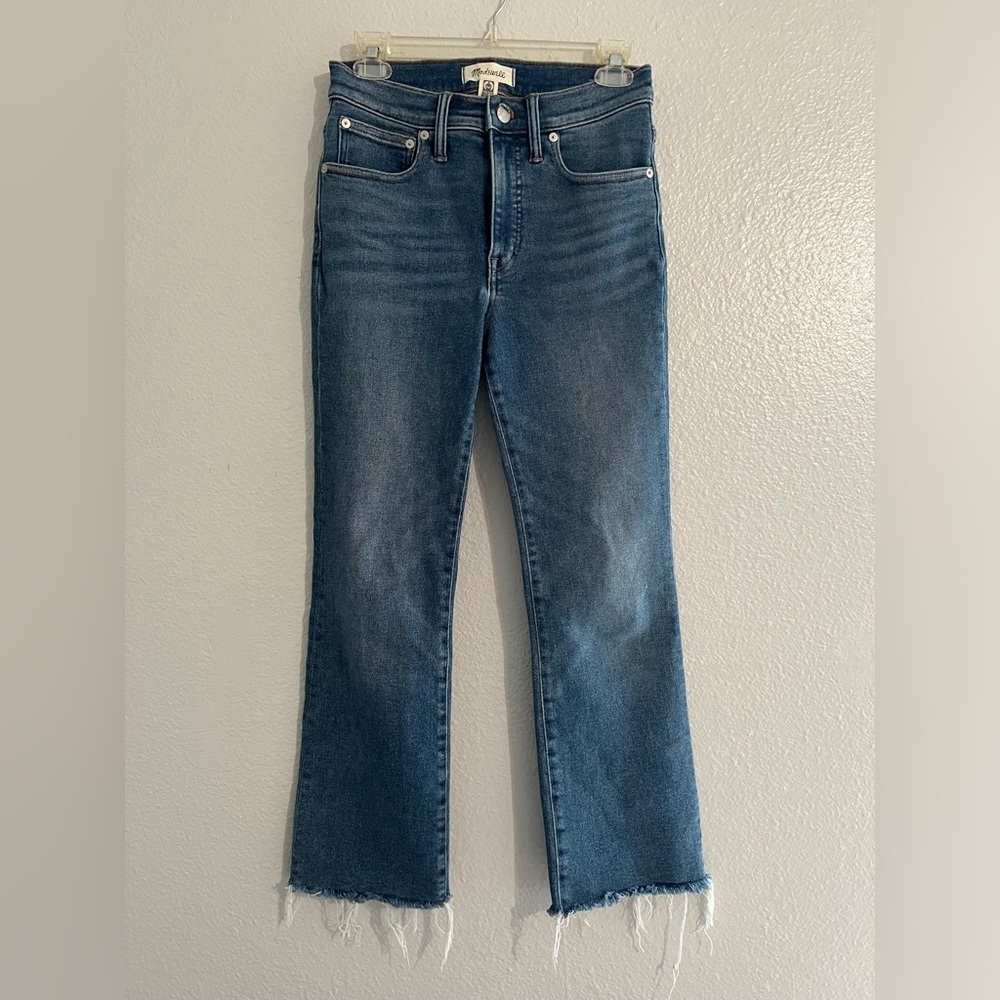 Madewell | Cali Demi-Boot Jeans in Fleetwood Wash size 27
